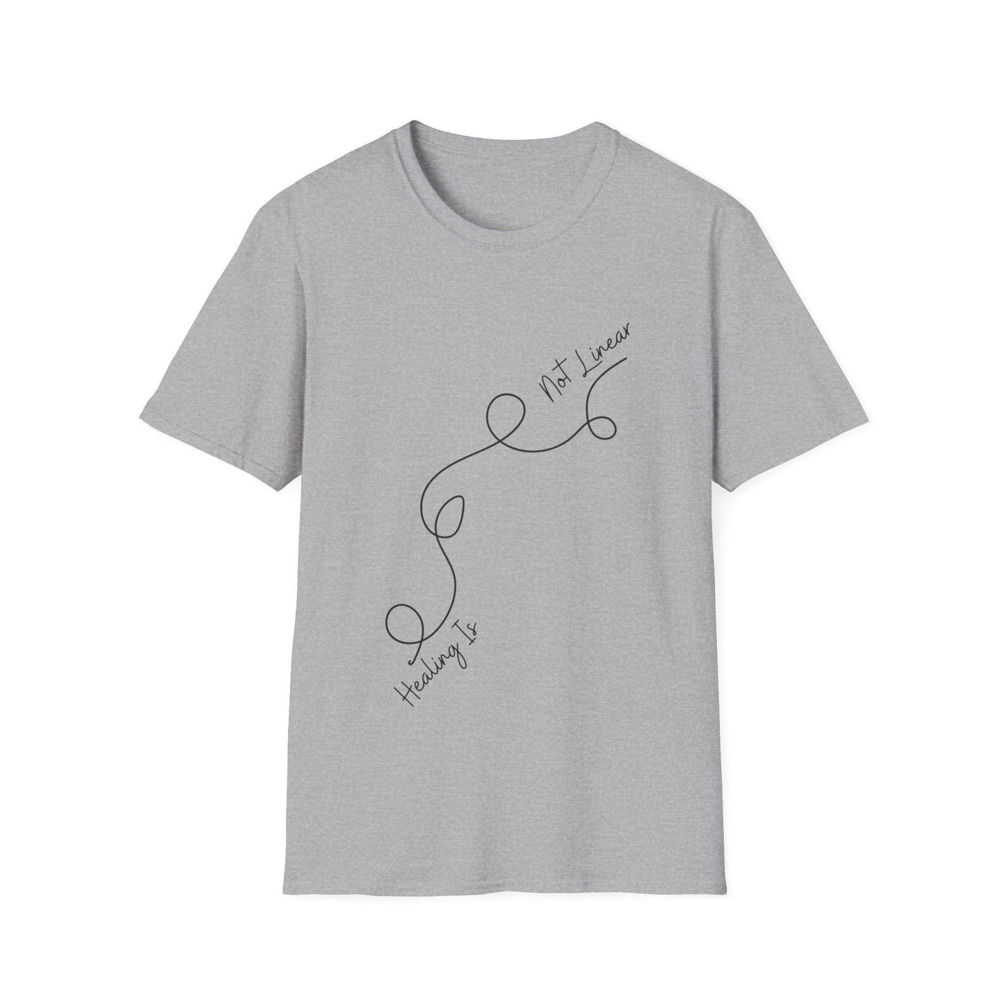 Healing is Not Linear Tee, Mental Health Awareness Shirt - HoriaKadi