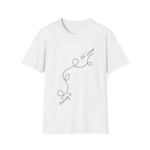 Healing is Not Linear Tee, Mental Health Awareness Shirt - HoriaKadi