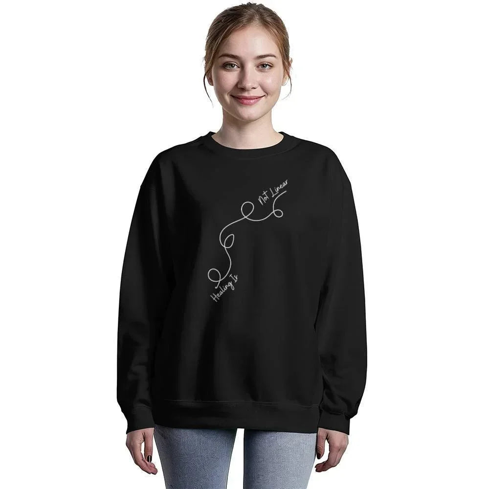Healing is not Linear - Sweatshirt - HoriaKadi