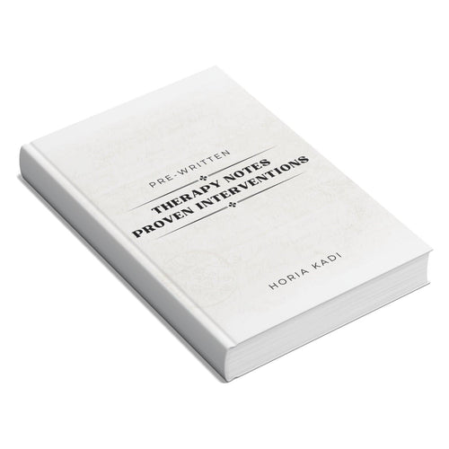 Pre-Written Therapy Notes & Proven Interventions (PDF)