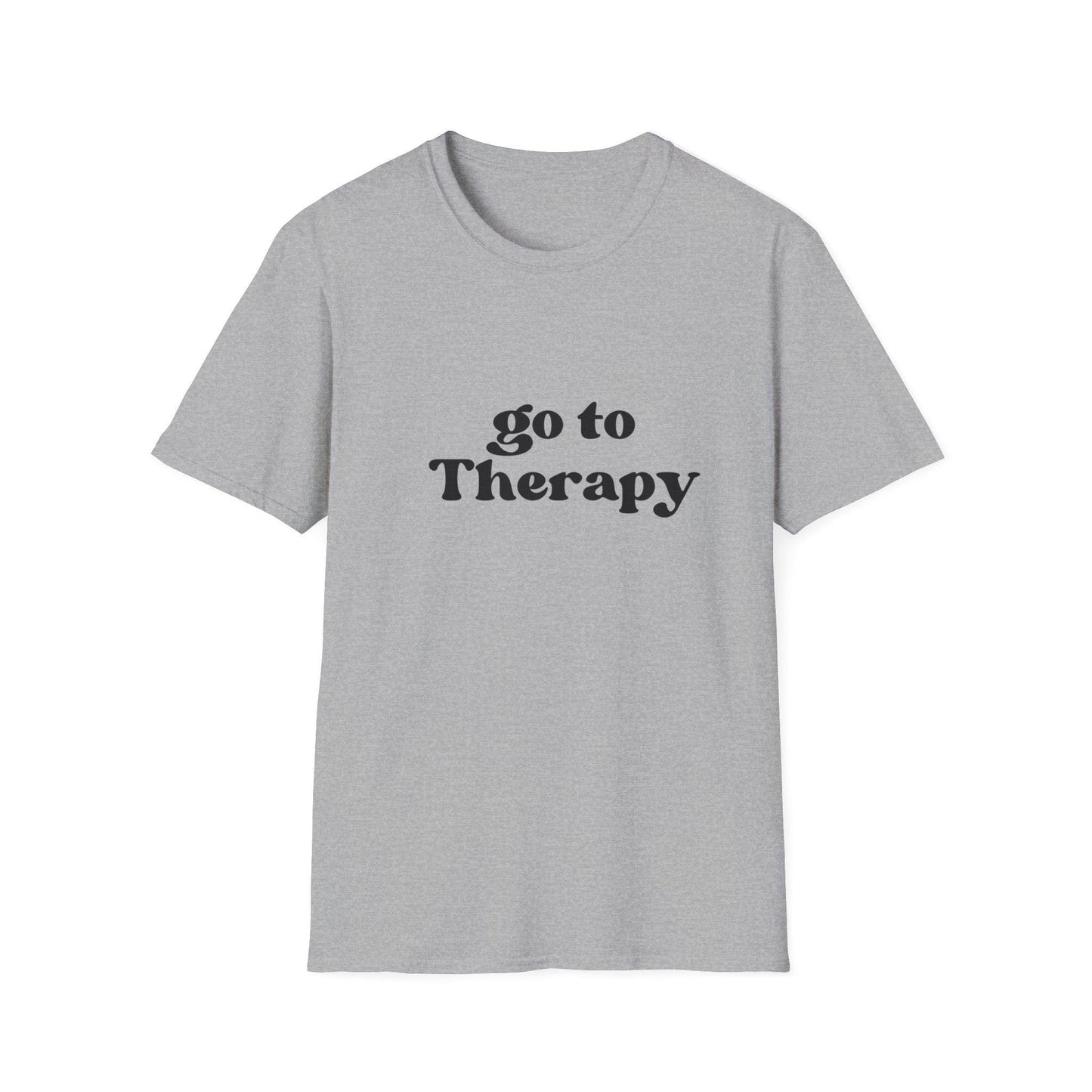 Go To Therapy Shirt, Funny Counselor Gifts, Unisex Therapy Tee - HoriaKadi