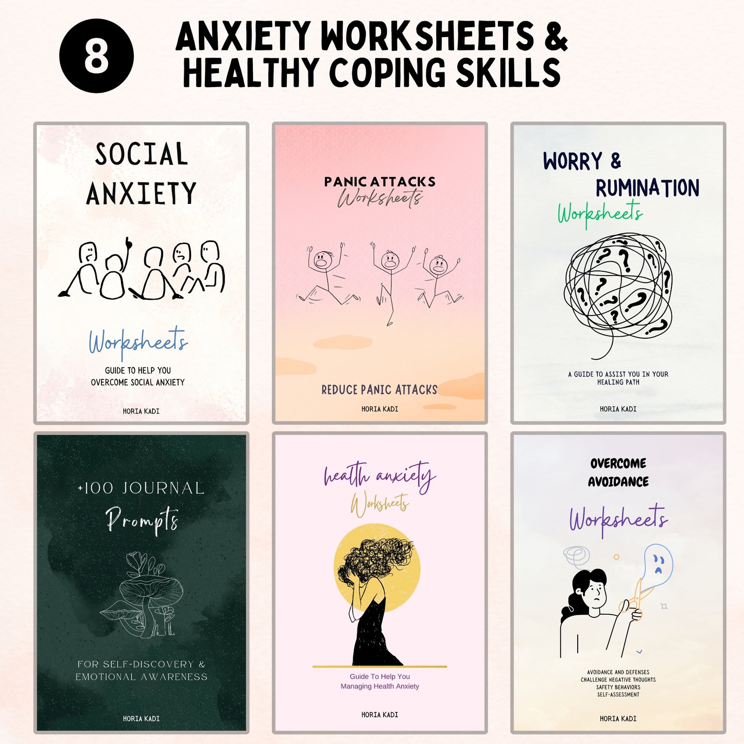 Anxiety Relief Worksheets & Coping Skills