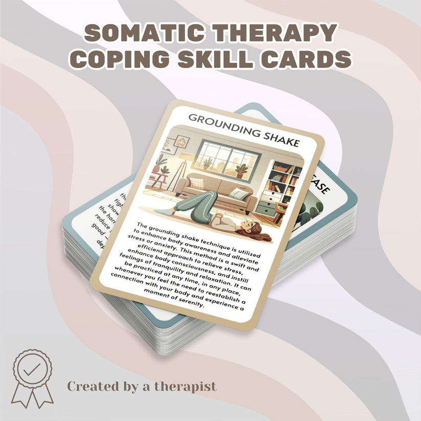 Somatic Therapy Coping Skill Cards – HoriaKadi